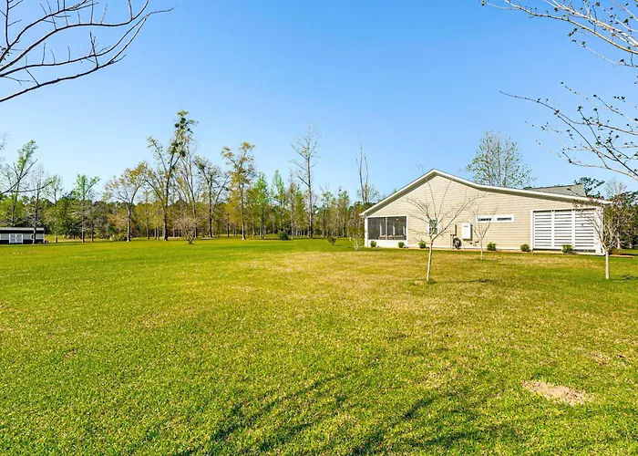 Ferienhaus 18 Mi To Fsu: Quaint On 8 Acres W/ Grill! Tallahassee